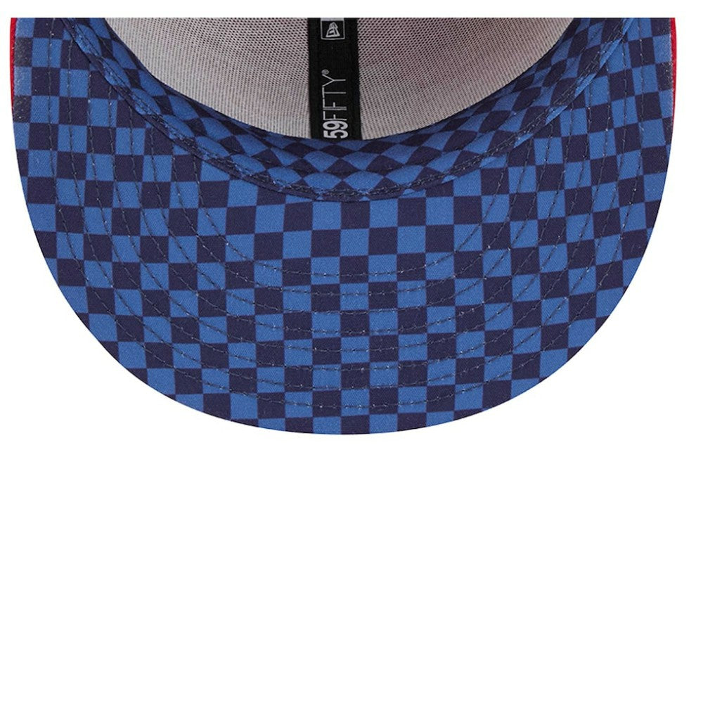St. Louis Cardinals New Era Checkered Undervisor 59FIFTY Fitted Hat - MLB Hats