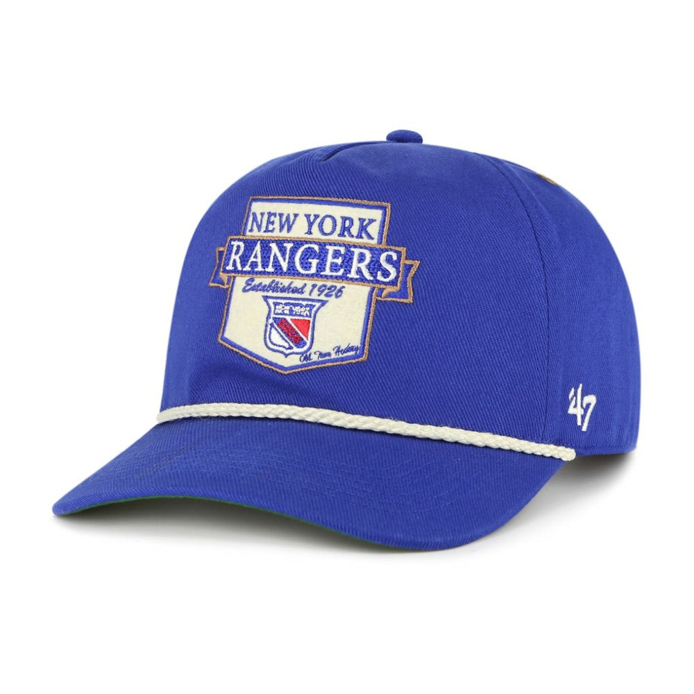 New York Rangers '47 Old Time Hockey Rafter Sure Shot Hitch Adjustable Hat -  NHL Hats