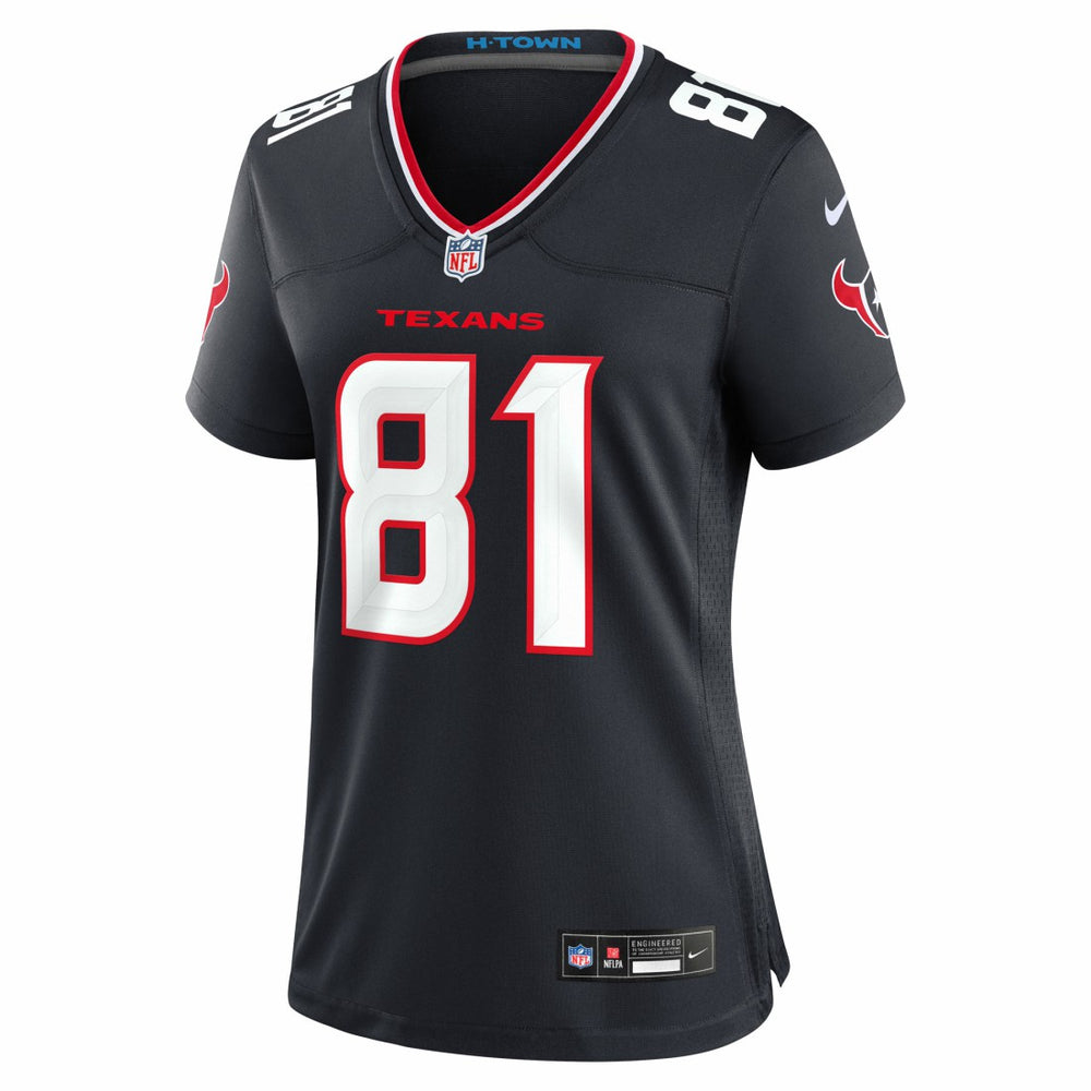 Houston Texans Jayden Higgins  Women's Game Jersey | NFL Near me