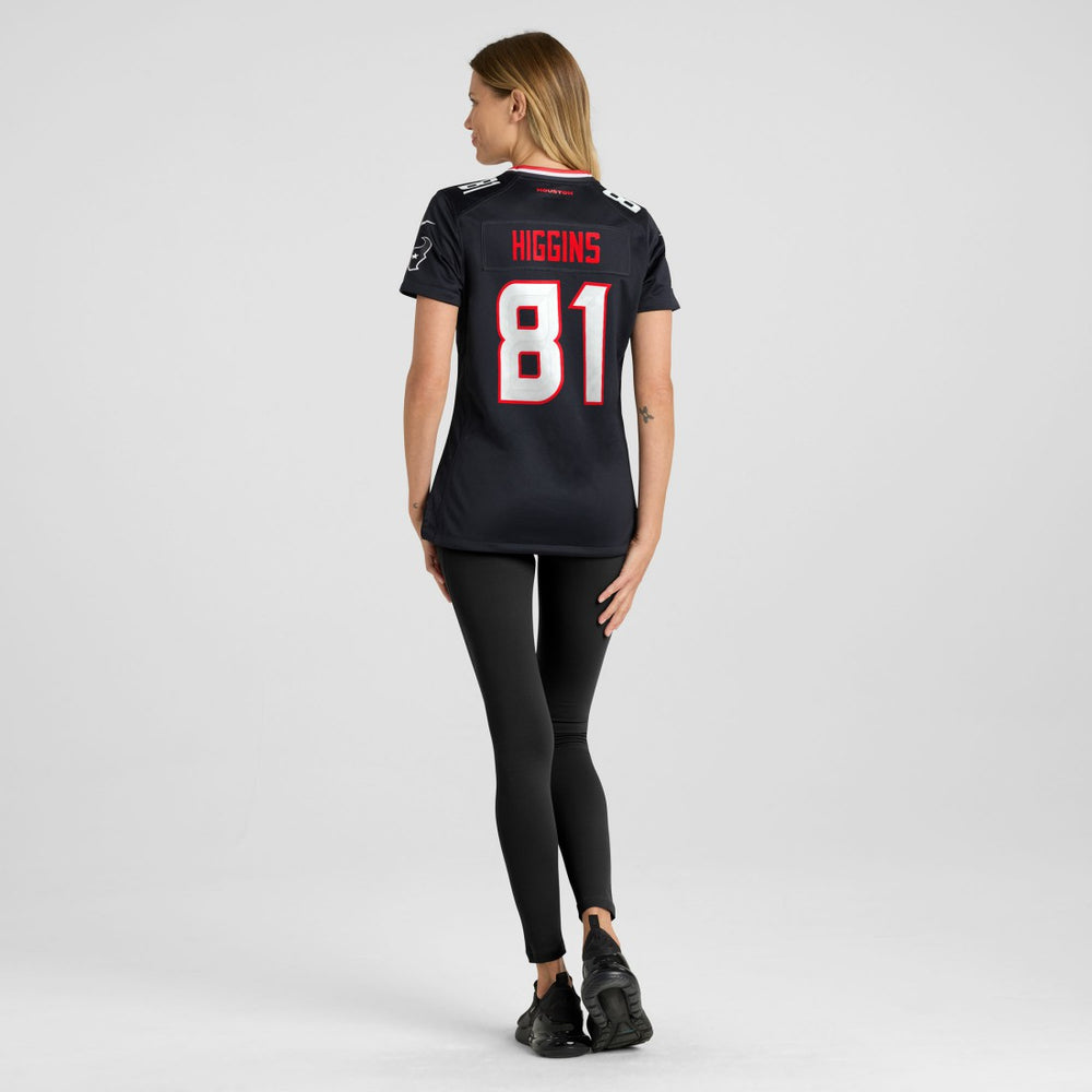 Houston Texans Jayden Higgins  Women's Game Jersey | NFL Near me