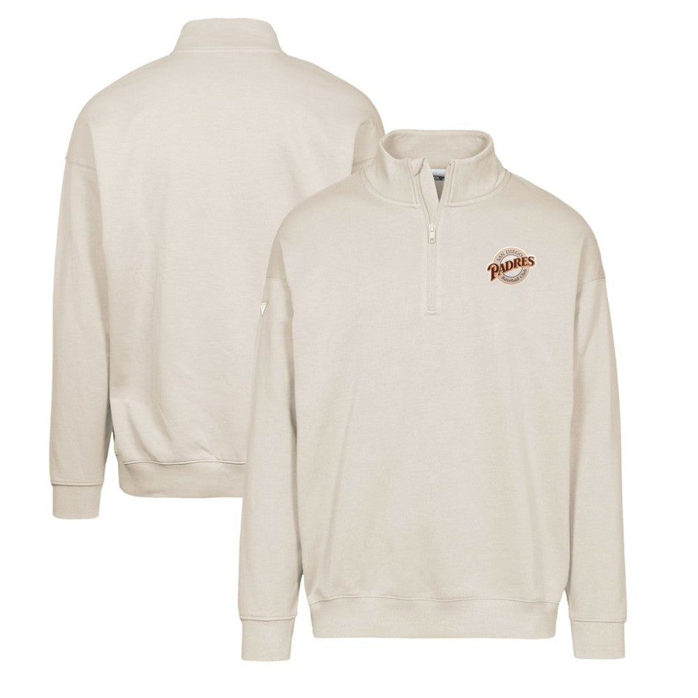 San Diego Padres Levelwear Murray Core Logo Quarter-Zip Pullover Top - MLB Pullover
