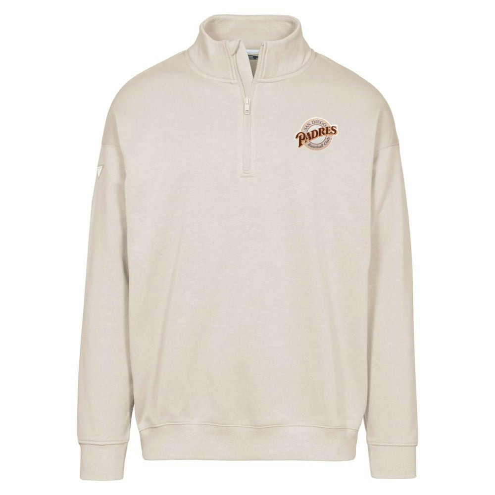San Diego Padres Levelwear Murray Core Logo Quarter-Zip Pullover Top - MLB Pullover