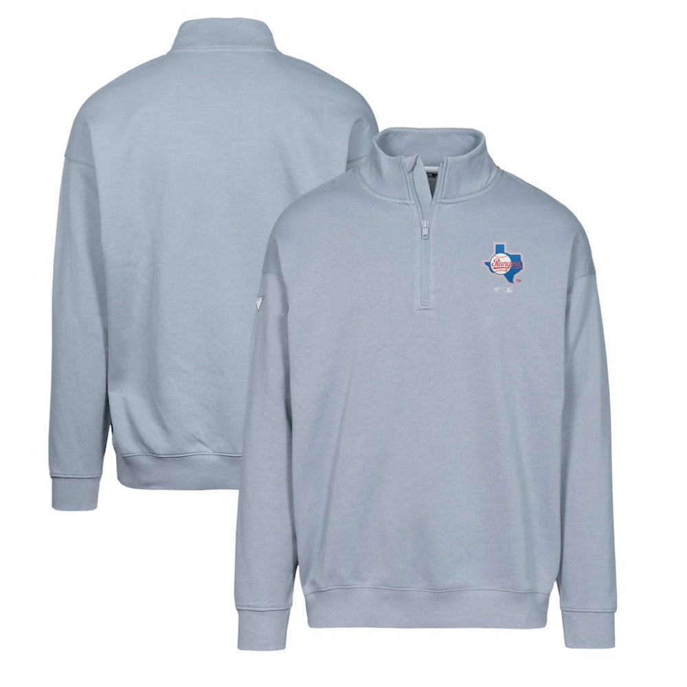 Texas Rangers Levelwear Murray Core Logo Quarter-Zip Pullover Top - MLB Pullover