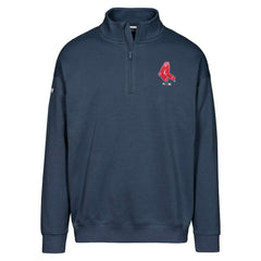 Boston Red Sox Levelwear Murray Core Logo Quarter-Zip Pullover Top - MLB Pullover