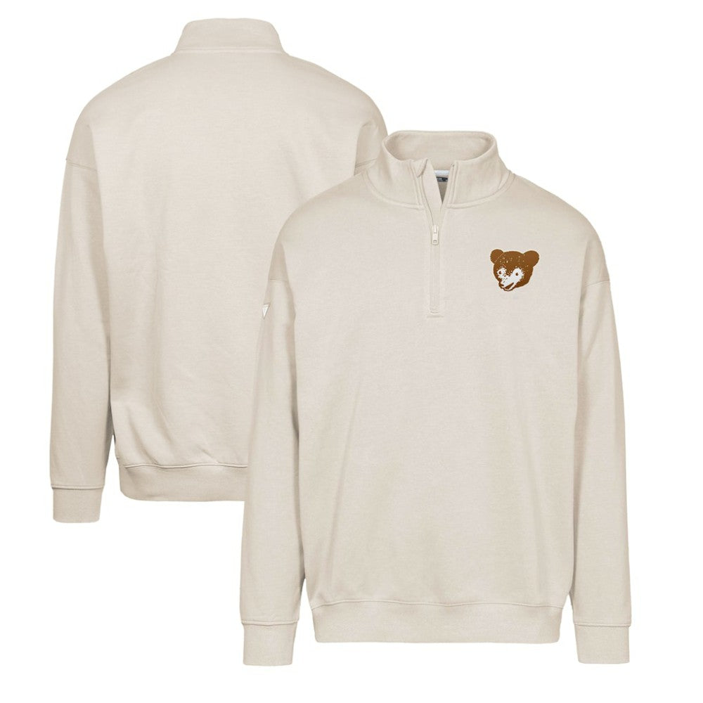 Chicago Cubs Levelwear Murray Core Logo Quarter-Zip Pullover Top - MLB Pullover