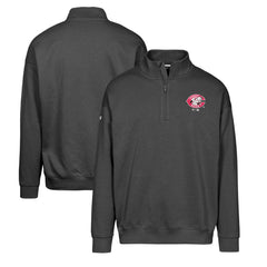Cincinnati Reds Levelwear Murray Core Logo Quarter-Zip Pullover Top - MLB Pullover