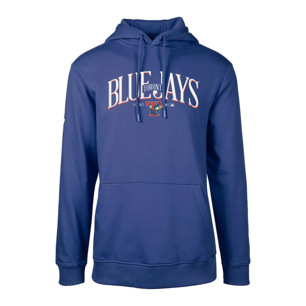 Toronto Blue Jays Levelwear Cooperstown Collection Podium Retro Spellout Pullover Hoodie - MLB Hoodies