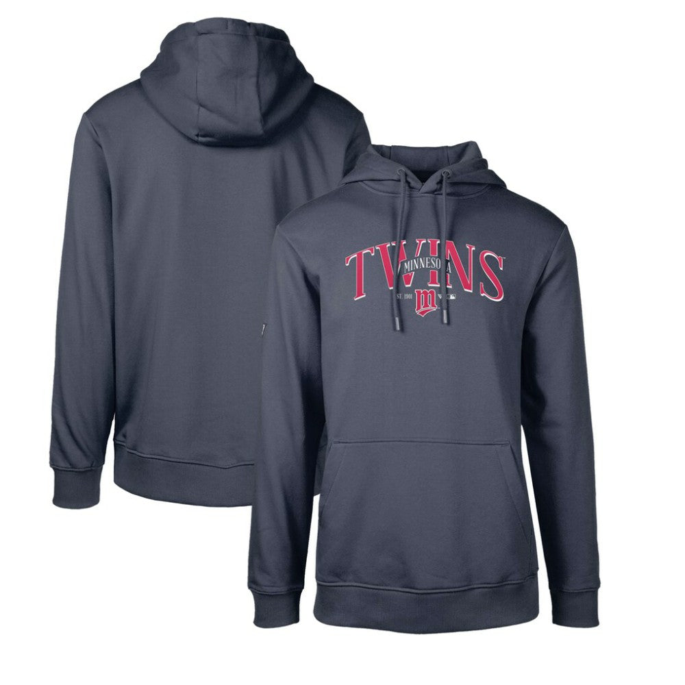 Minnesota Twins Levelwear Cooperstown Collection Podium Retro Spellout Pullover Hoodie - MLB Hoodies