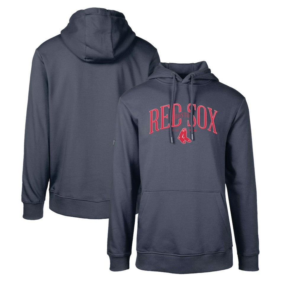 Boston Red Sox Levelwear Cooperstown Collection Podium Retro Spellout Pullover Hoodie - MLB Hoodies