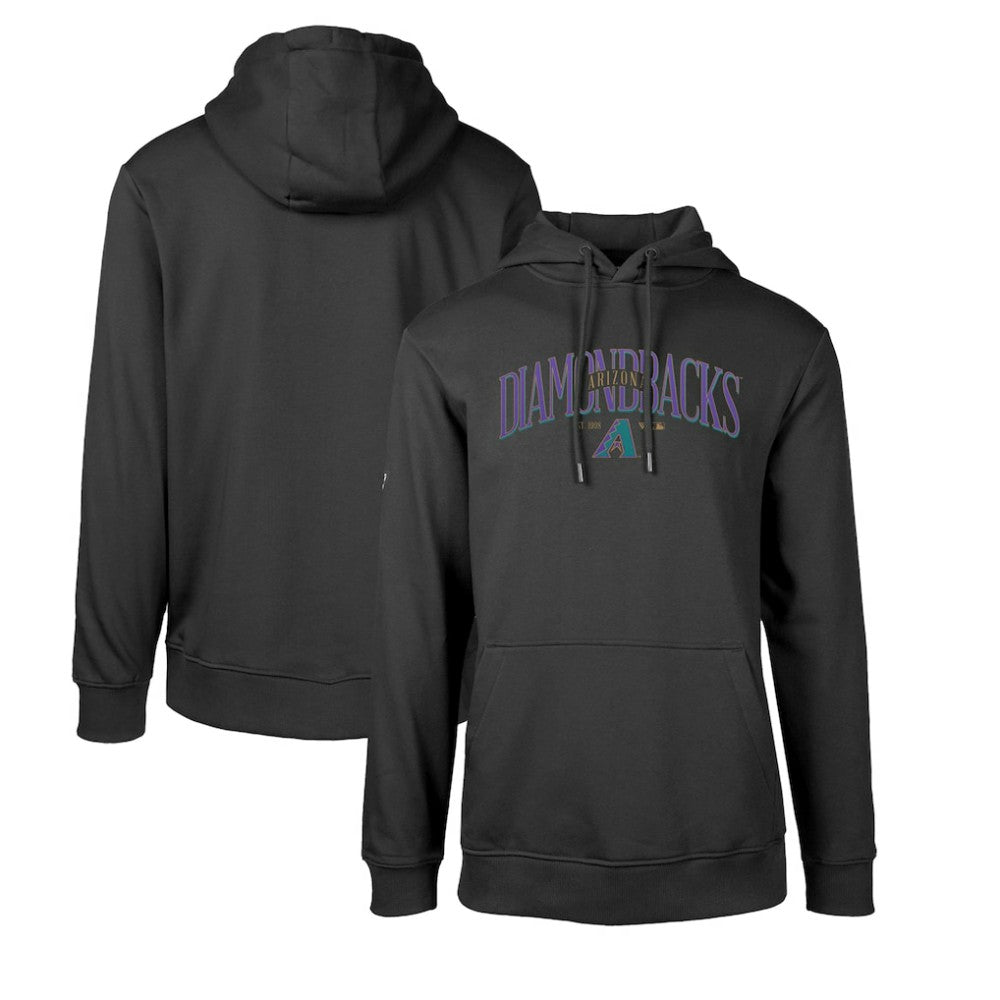 Arizona Diamondbacks Levelwear Cooperstown Collection Podium Retro Spellout Pullover Hoodie - MLB Hoodies