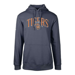 Detroit Tigers Levelwear Cooperstown Collection Podium Retro Spellout Pullover Hoodie - MLB Hoodies