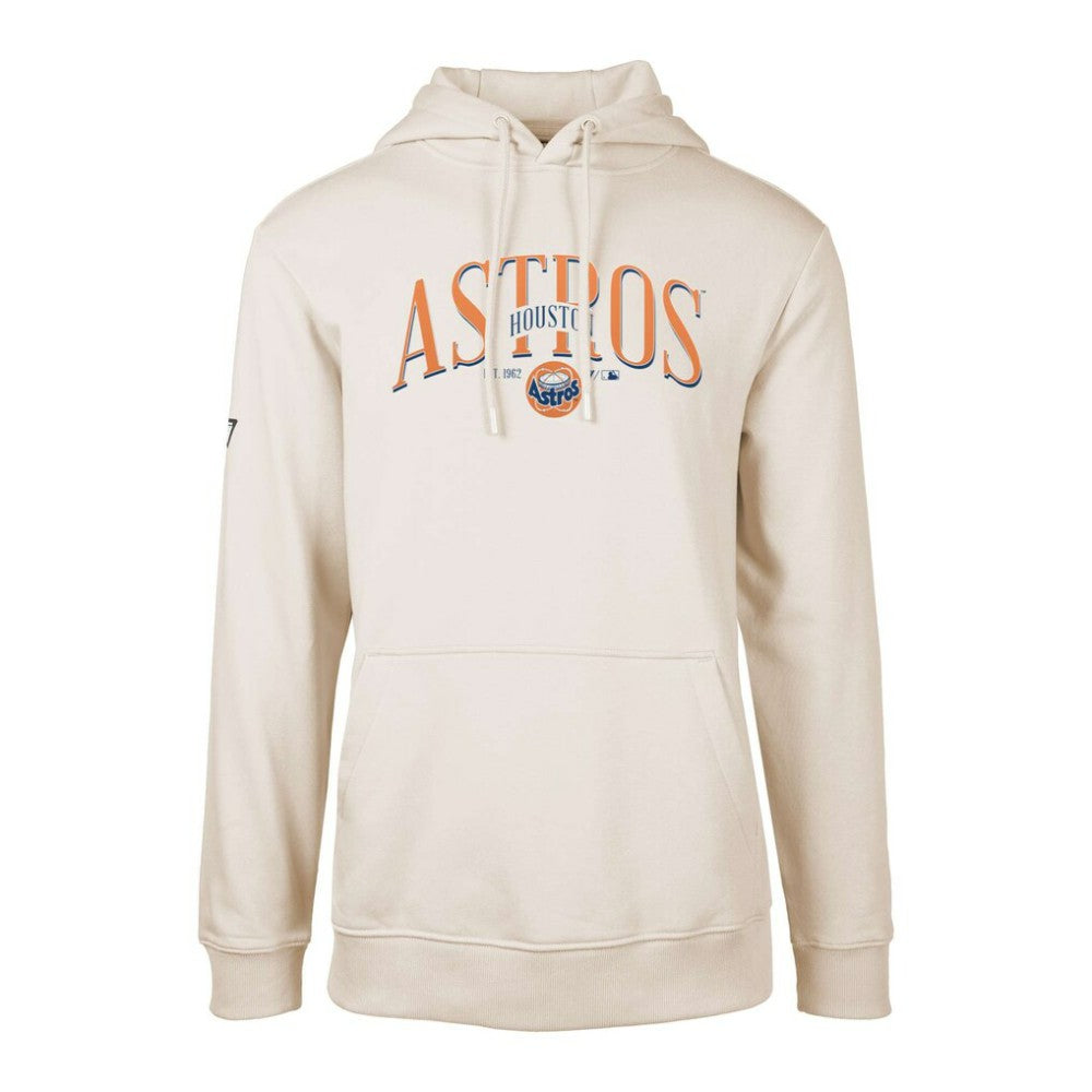 Houston Astros Levelwear Cooperstown Collection Podium Retro Spellout Pullover Hoodie - MLB Hoodies