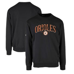 Baltimore Orioles Levelwear Zane Cooperstown Collection Retro Spellout Pullover Sweatshirt - MLB Pullover
