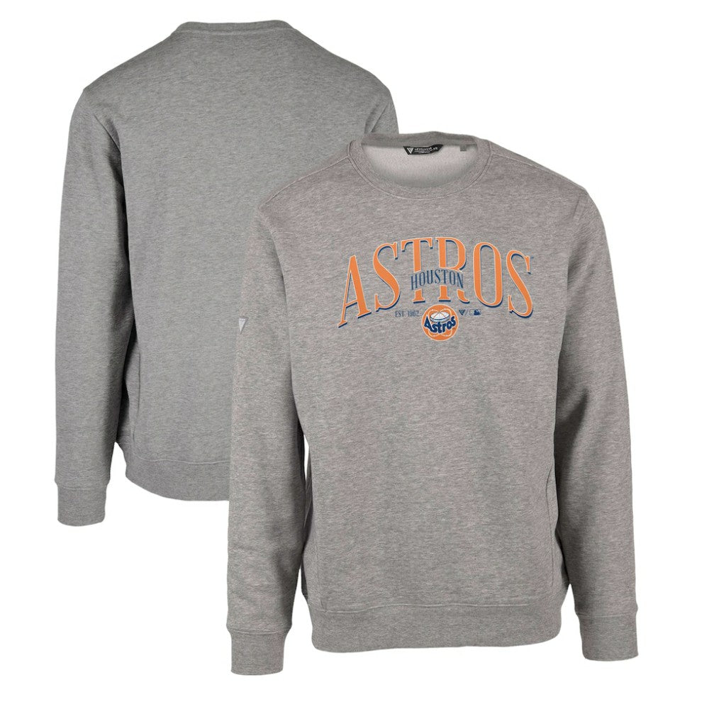 Houston Astros Levelwear Zane Cooperstown Collection Retro Spellout Pullover Sweatshirt - MLB Pullover
