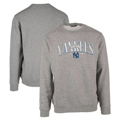 New York Yankees Levelwear Zane Cooperstown Collection Retro Spellout Pullover Sweatshirt - MLB Pullover