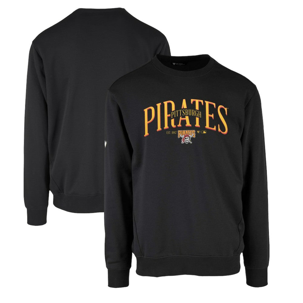 Pittsburgh Pirates Levelwear Zane Cooperstown Collection Retro Spellout Pullover Sweatshirt - MLB Pullover