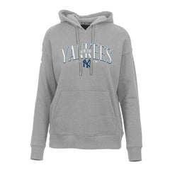 New York Yankees Levelwear Women's Adorn Cooperstown Collection Retro Spellout Pullover Hoodie - MLB Hoodies