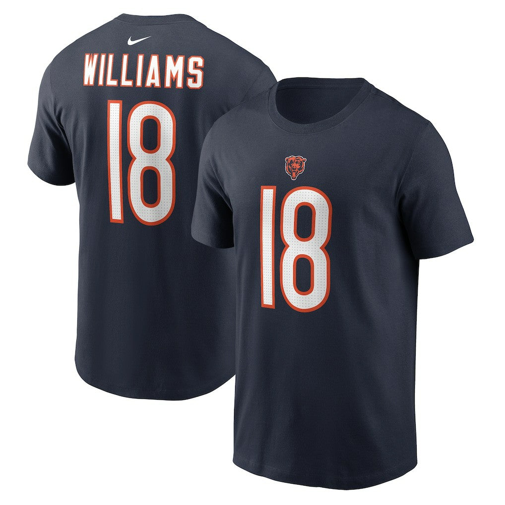 Chicago Bears Caleb Williams  Name & Number T-Shirt | NFL Outlet