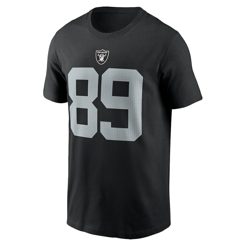 Las Vegas Raiders Brock Bowers  Name & Number T-Shirt | NFL New