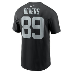 Las Vegas Raiders Brock Bowers  Name & Number T-Shirt | NFL New