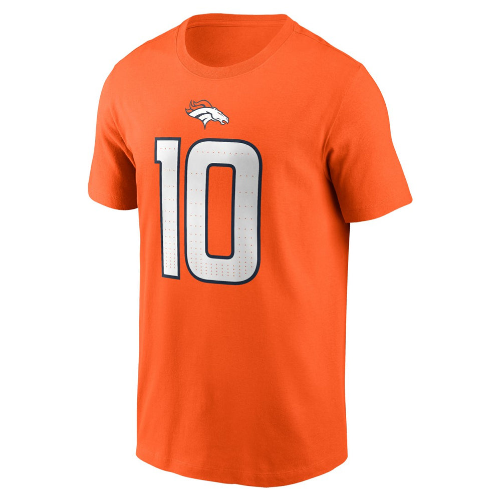 Denver Broncos Bo Nix  Name & Number T-Shirt | NFL On sale