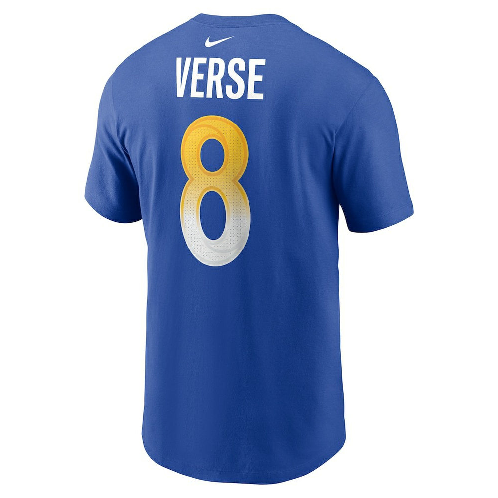 Los Angeles Rams Jared Verse  Name & Number T-Shirt | NFL Outlet