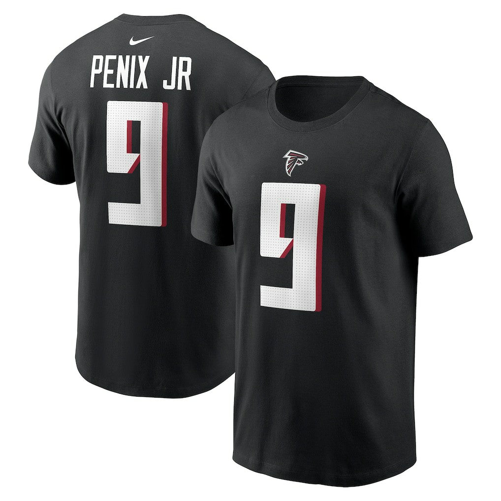 Atlanta Falcons Michael Penix Jr.  Name & Number T-Shirt | NFL Hot