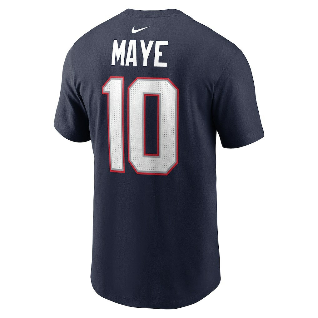 New England Patriots Drake Maye  Name & Number T-Shirt | NFL Near me
