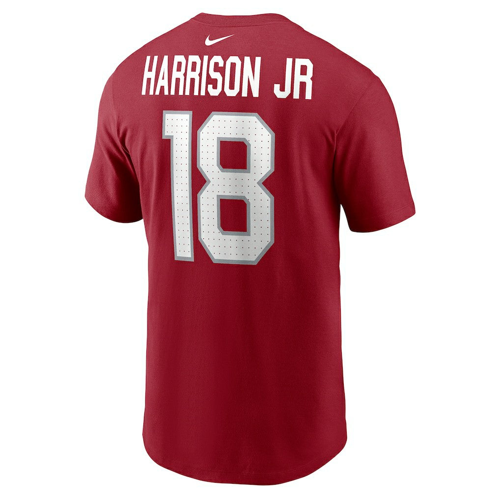 Arizona Cardinals Marvin Harrison Jr.  Name & Number T-Shirt | NFL New