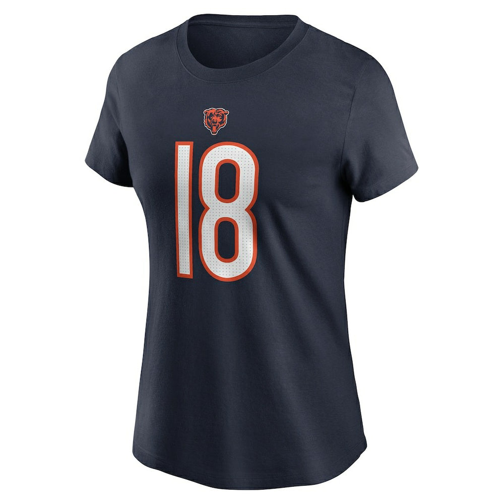 Chicago Bears Caleb Williams  Women's Name & Number T-Shirt | NFL New