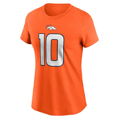 Denver Broncos Bo Nix  Women's Name & Number T-Shirt | NFL On sale