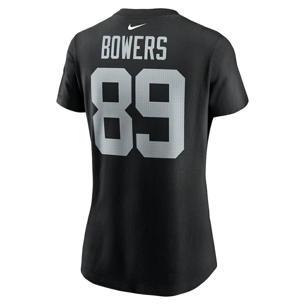 Las Vegas Raiders Brock Bowers  Women's Player Name & Number T-Shirt | NFL Outlet