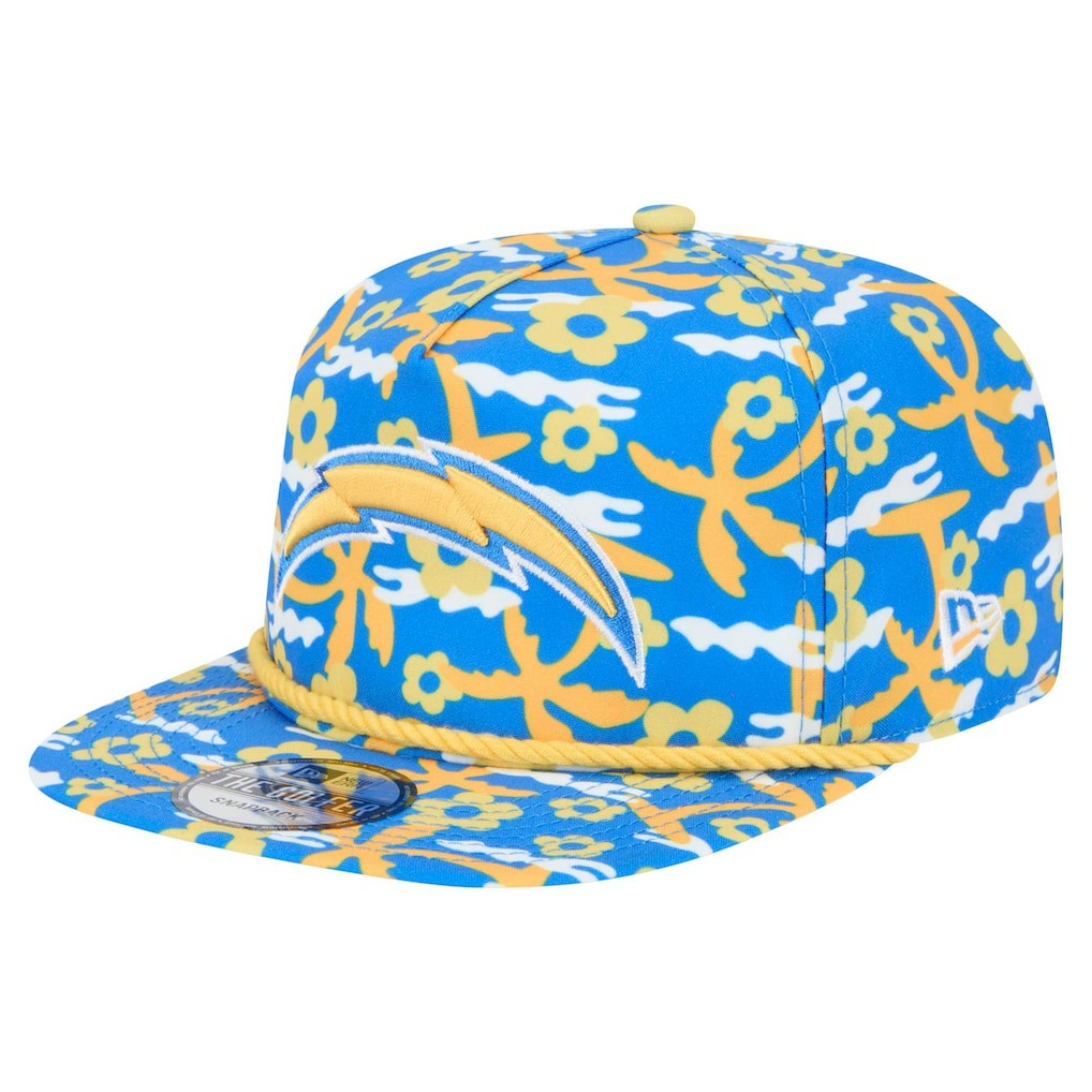 Los Angeles Chargers Wakey Wakey Golfer Snapback Hat | NFL Outlet