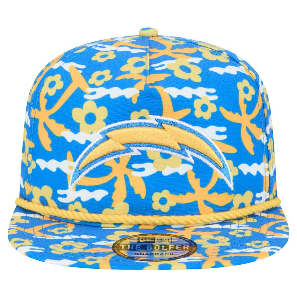 Los Angeles Chargers Wakey Wakey Golfer Snapback Hat | NFL Outlet