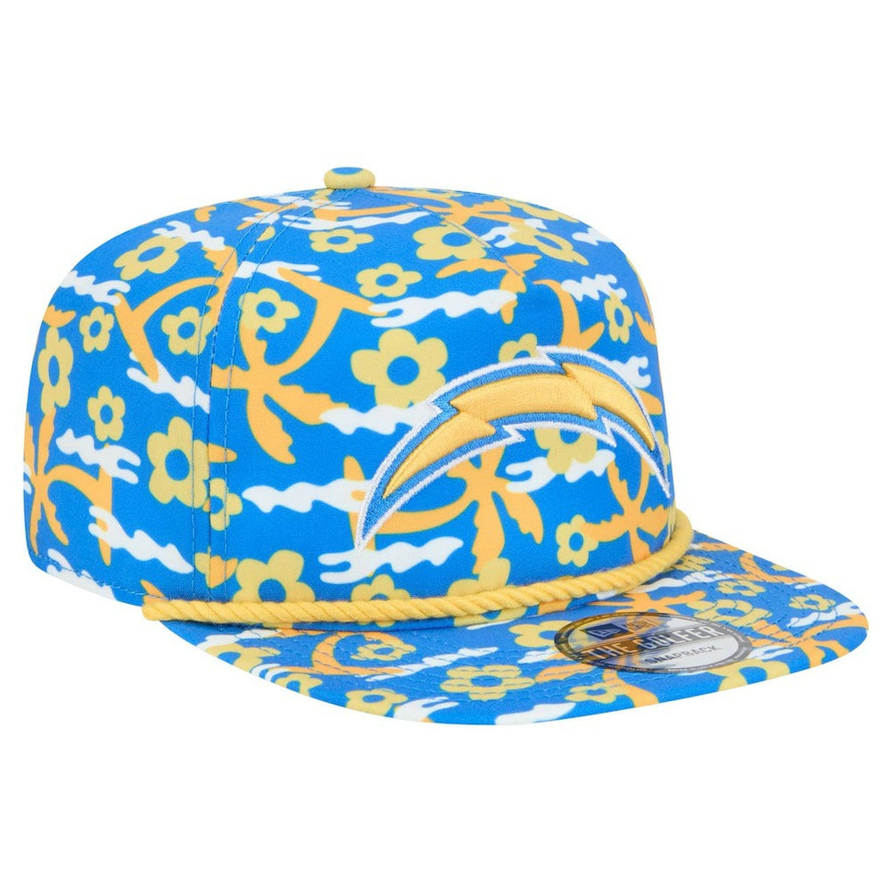 Los Angeles Chargers Wakey Wakey Golfer Snapback Hat | NFL Outlet