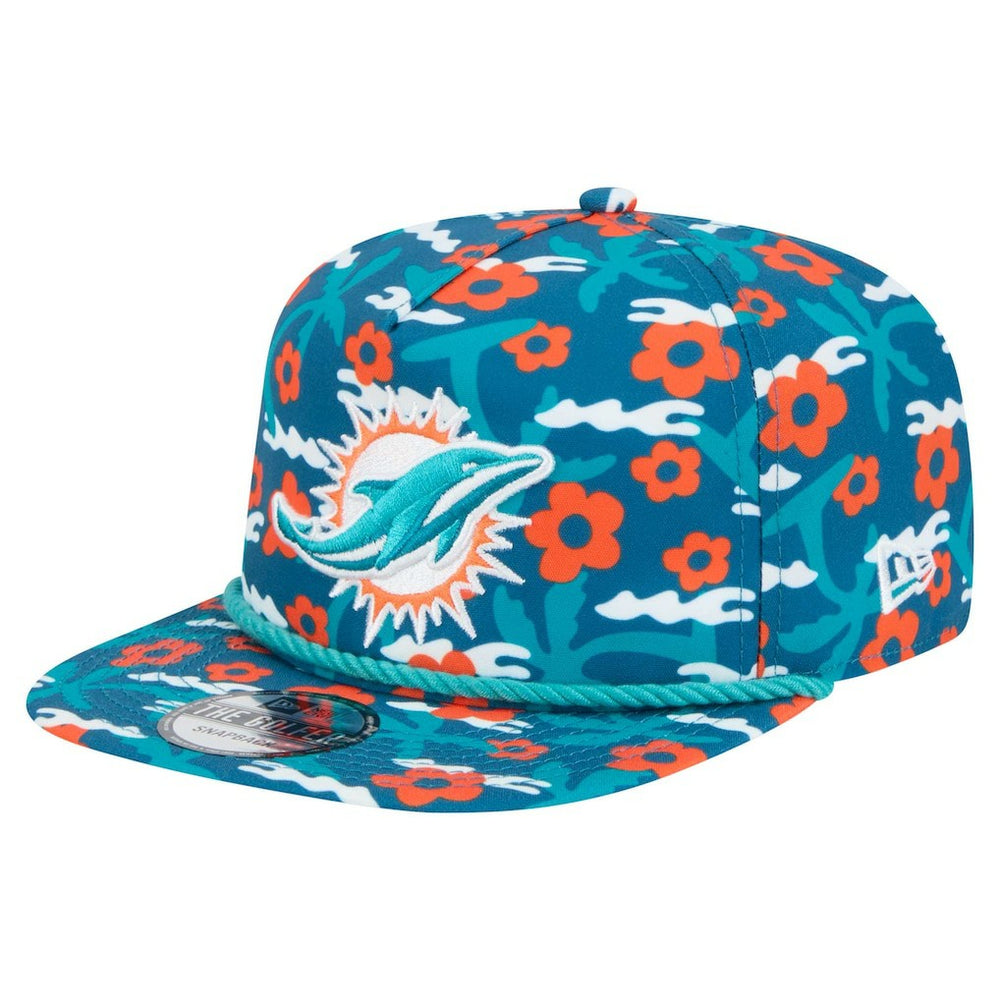 Miami Dolphins Wakey Wakey Golfer Snapback Hat | NFL New
