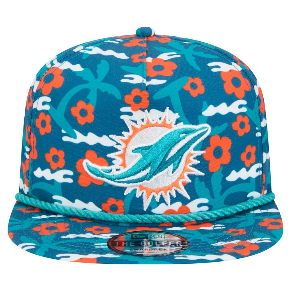 Miami Dolphins Wakey Wakey Golfer Snapback Hat | NFL New