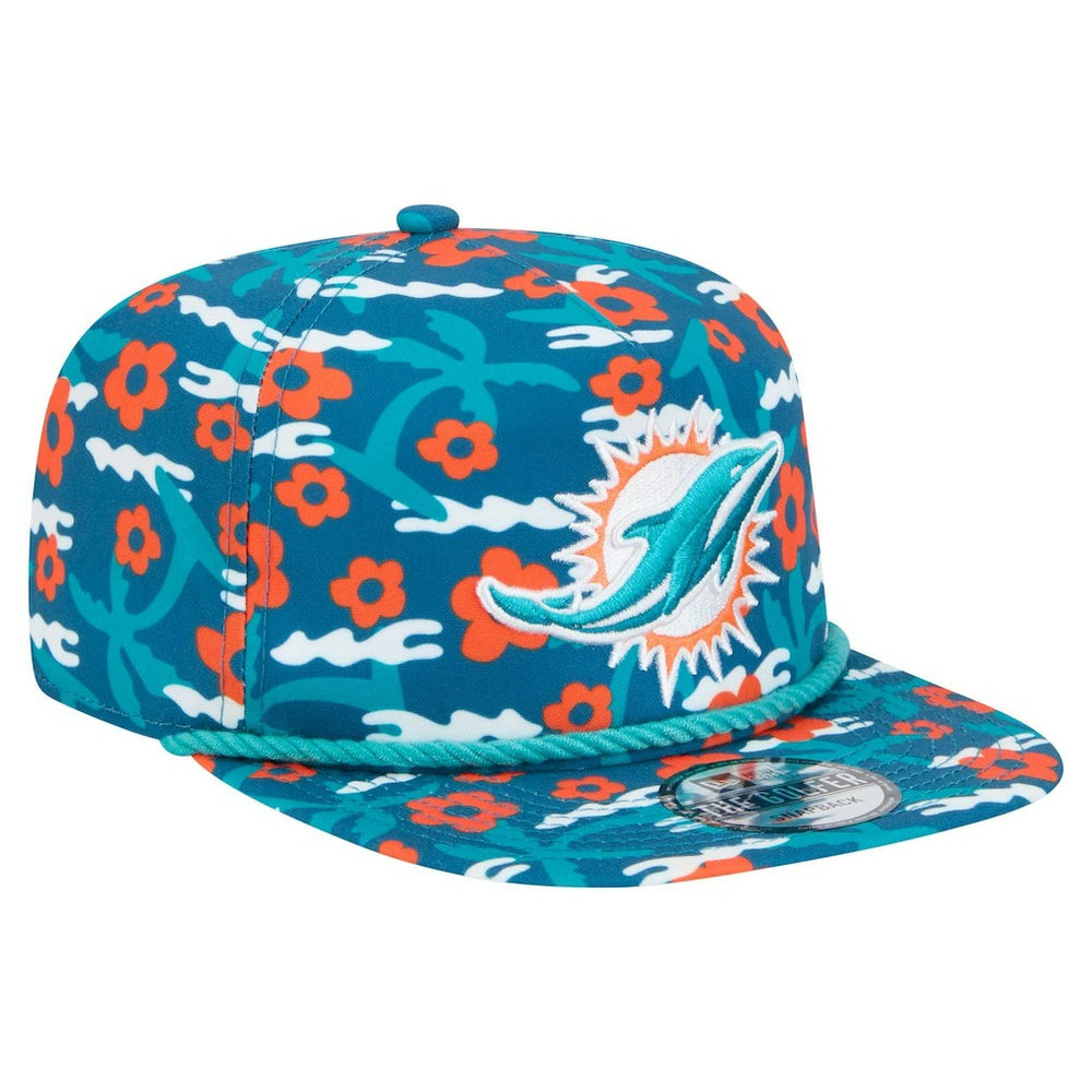 Miami Dolphins Wakey Wakey Golfer Snapback Hat | NFL New