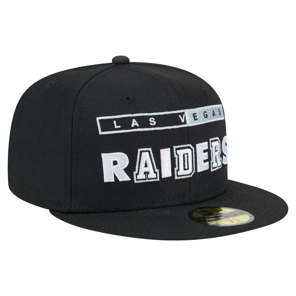 Las Vegas Raiders Ransom 59FIFTY Fitted Hat | NFL Outlet