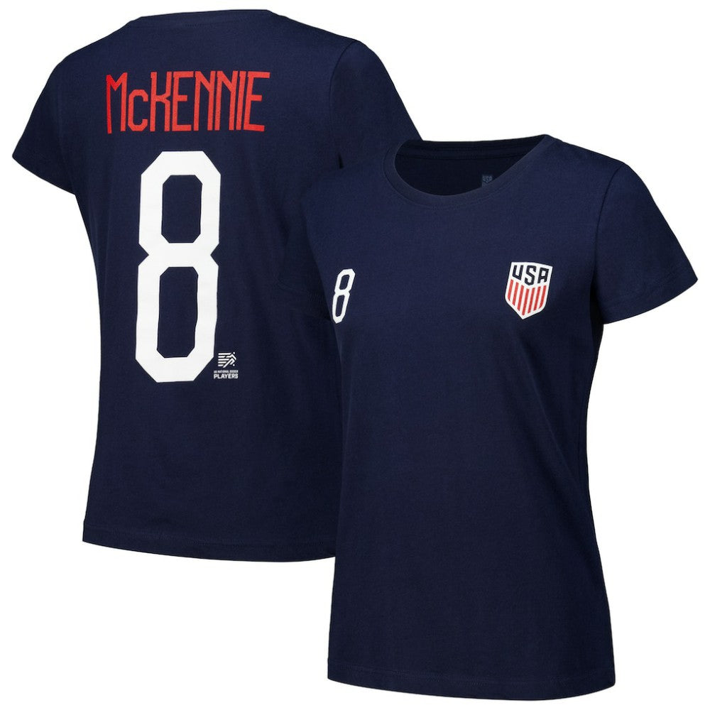 Weston McKennie USMNT Women's Name & Number T-Shirt