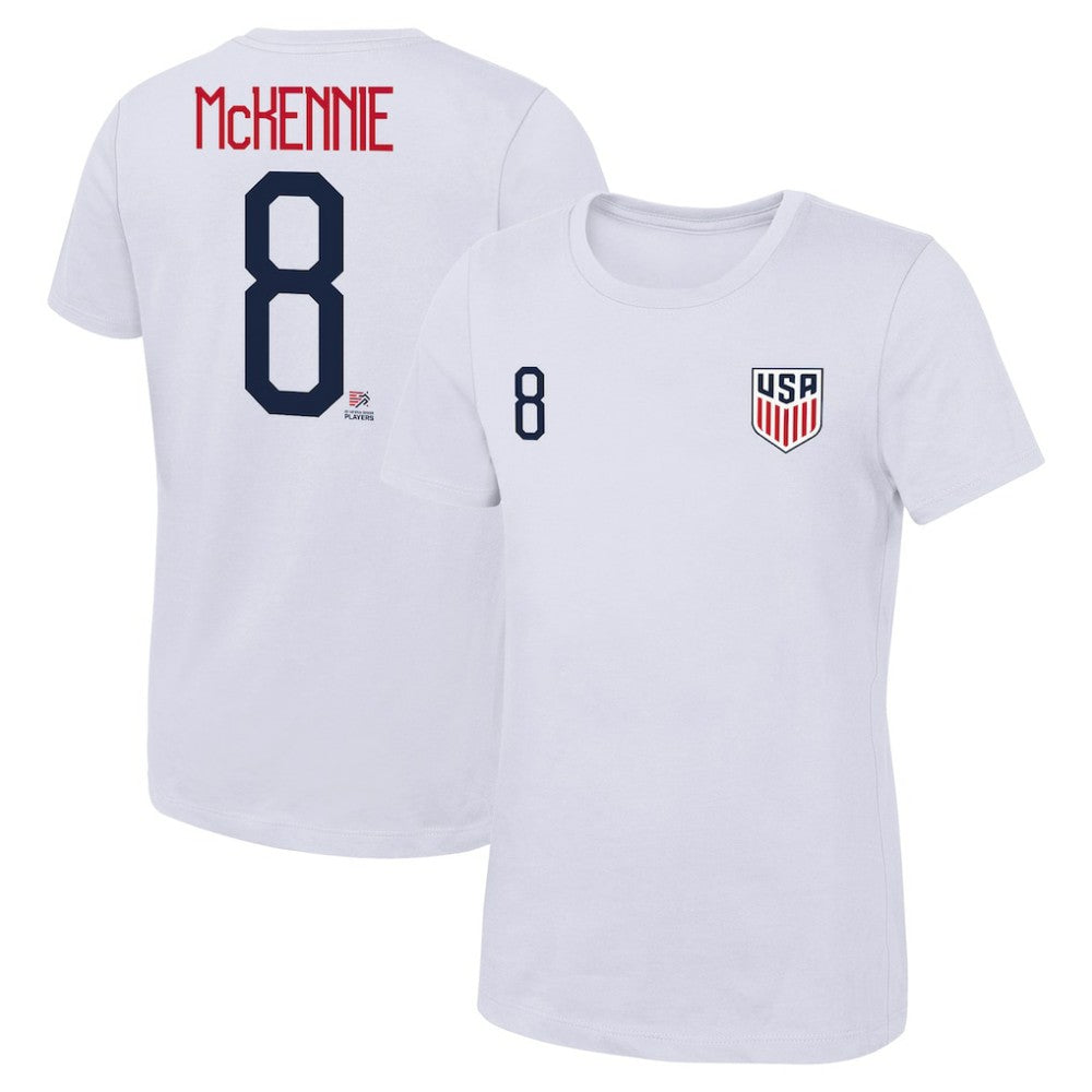 Weston McKennie USMNT Women's Name & Number T-Shirt