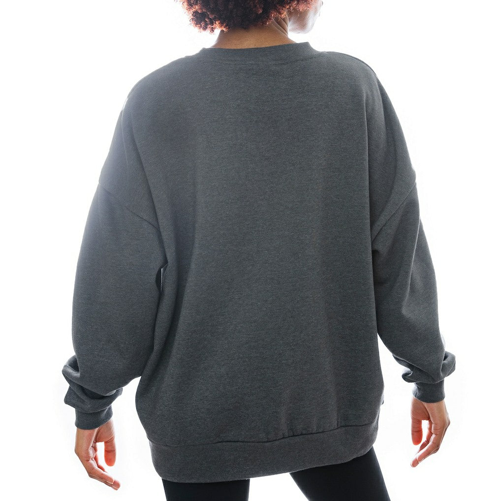 New York Jets Gameday Couture Women's Oversized Long Weekend Premium Fleece Drop Shoulder Pullover Sweatshirt | NFL Near me