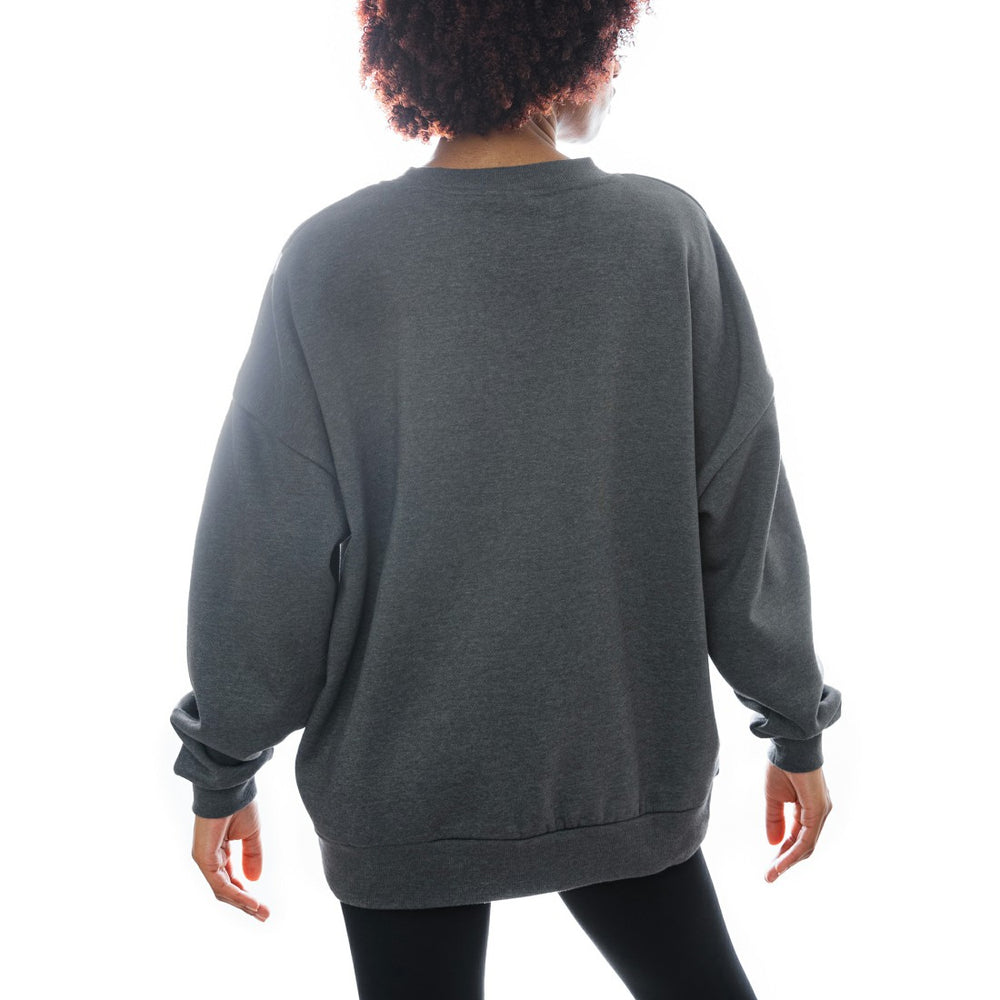 Houston Texans Gameday Couture Women's Oversized Long Weekend Premium Fleece Drop Shoulder Pullover Sweatshirt | NFL On sale