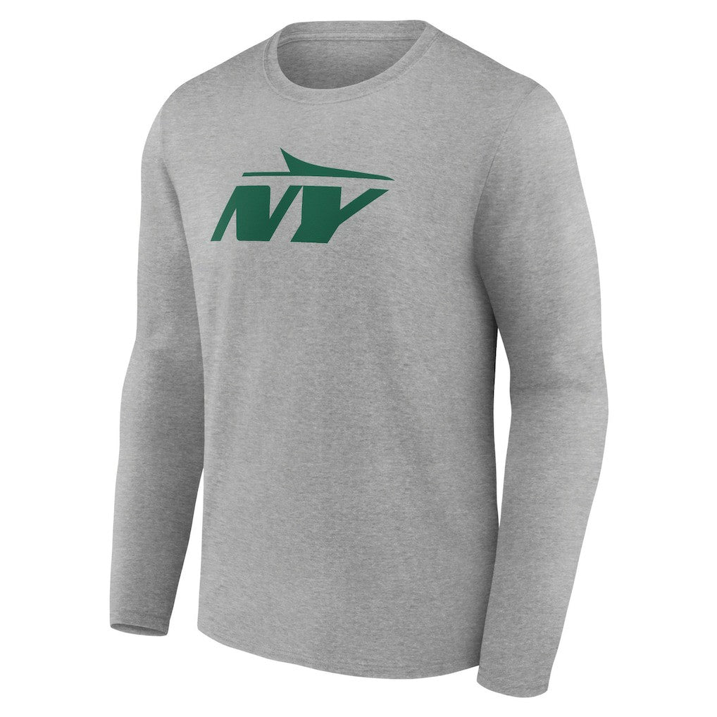 New York Jets Secondary Logo Long Sleeve T-Shirt | NFL Discount