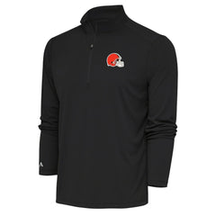 Cleveland Browns Antigua Tribute Quarter-Zip Pullover Top | NFL US