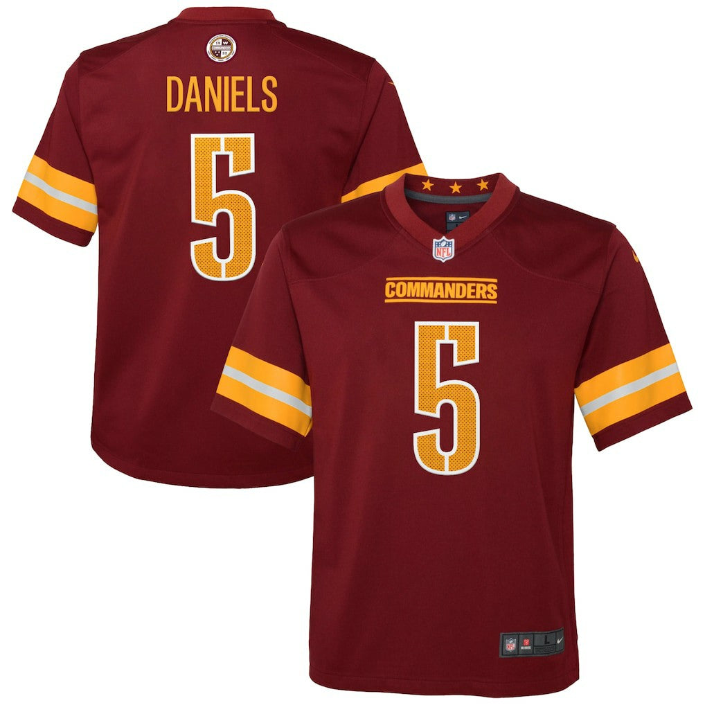 Washington Commanders Jayden Daniels  Youth Game Jersey | NFL Near me