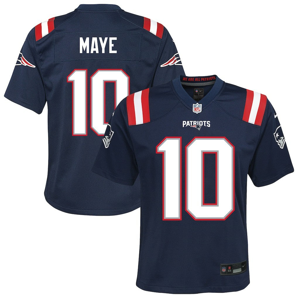 New England Patriots Drake Maye  Youth Game Jersey | NFL US