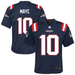 New England Patriots Drake Maye  Youth Game Jersey | NFL US