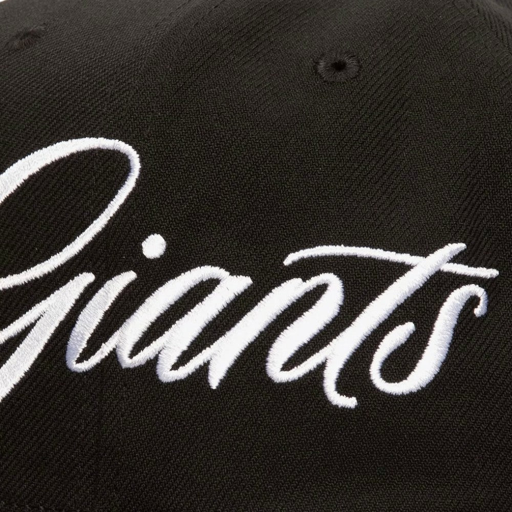 San Francisco Giants Mitchell & Ness Just Don x MLB Lux Script Snapback Hat - MLB Hats