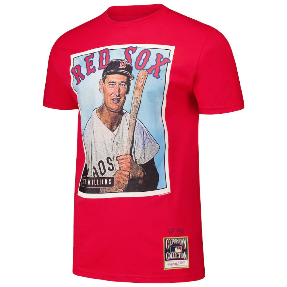 Ted Williams Boston Red Sox Mitchell & Ness Cooperstown Collection Collectors Connection T-Shirt - MLB T-shirts